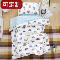 A class kindergarten quilt three pieces of pure cotton sleeping baby bedding children into the garden special six pieces of summer suit