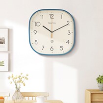 Modern punch-free simple wall clock quartz living room home clock 2021 New Wall mute bedroom clock