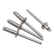 304 stainless steel full steel pumping core rivet M3M3 2M4M4 8M5 8M5 type round head draw-core rivet GB12618