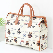 Travel bag female short-distance portable large-capacity sports travel Fitness Bag light waiting for production storage business luggage bag