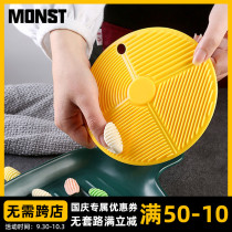 Household manual hemp food sub-face fish washboard tools pasta handmade cat ears shell face mold kitchen artifact