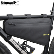 Rhinoceros Bike Large Capacity Triangle Bag Road Car Beam Bag Waterproof Clad Mountain Bike Undertube Bag Riding Kit