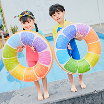 Fruit swimming ring Children thickened inflatable boy lifebuoy baby floating ring Child armpit ring girl blister