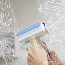 Japanese glass wiping artifact bathroom household wiper toilet wall tile wall cleaning window cleaning brush