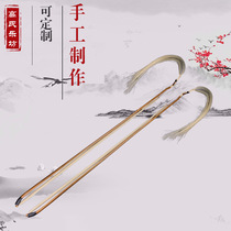 Braided erhu bow High Hu bow Yue Hu long braided bow Natural white horsetail long braided bow