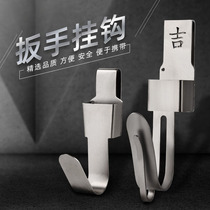 Shelf worker adhesive hook woodworking electric wrench new hook rack multi-function waist waist frame hand bracket accessories