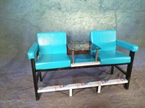 Factory manufacturers watch leisure hall special Puskin ball watching chair billiards stand style sofa chair