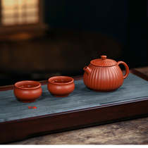 Authentic Yixing original mine purple clay teapot famous pure handmade Zhumud Dahongpao exquisite teapot Chinese single bubble teapot