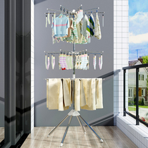 Baby clothes rack Floor folding indoor multi-function drying rack artifact Children drying towel rack Baby diaper rack