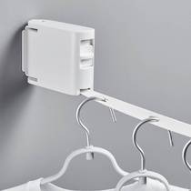 Cool Coat Tension Rope Bathroom Clotheson God Instrumental Balcony Steel Wire Rope Shrink Style Clothes Hanger Hide Free of perforated toilet