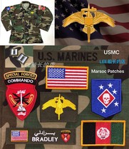 USMC MARSOC Color Embroidery BDU New Public Hair Original Edition Set of Chapters and Names