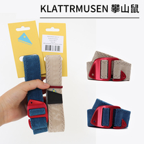 Klattermusen mountain mouse Gjord Stretch Belt 2 0 outdoor mountaineering elastic Belt