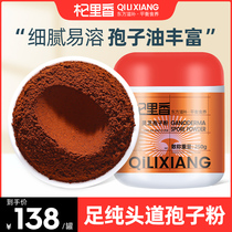 Qi Li Xiang Changbai Mountain Ganoderma lucidum spore powder 250g non-grade wall-breaking Ganoderma lucidum powder bulk Linzhi robe powder
