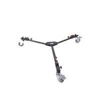 Professional tripod caster universal ground wheel 717 718 camera tripod pulley
