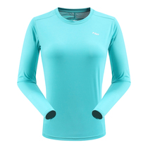 2020 new Hua Wei quick-drying sportswear Ladies Spring and Autumn long sleeve T-shirt thin casual round neck top sunscreen