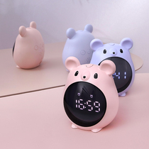 Intelligent electronic multi-function alarm clock students use charging childrens desktop timer timing learning bedside clock snooze
