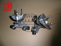  304 Crane flat wire pulley Plug-in flat wire pulley Electroplated C-rail pulley