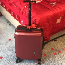 Wedding Suitcase Female Companion Box Red Box Wedding With Password Bridal Dowry Box 20 Inch Bar Box Festive