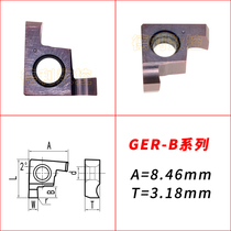 Small hole slot blade GER 080 100 125 150 200 250 300-B High quality 0 8-3mm