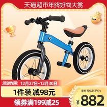 Raststar BMW childrens balance car 12 inch no foot pedal car BMW exclusive authorized bicycle