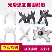 Billiard frame bar Machine Cross Fork High fork low Fork copper cross billiard frame head antler Fork Transparent special shaped fork head