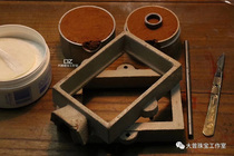 Shake tone sand casting red sand mud cast copper aluminum iron gold metal mold fast hand jewelry processing red sand sand