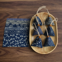 Dragon Boat mosquito repellent vintage sachet Chinese Herbal wormwood wormwood leaf sachet Anti-mosquito incense bag gift diy material bag