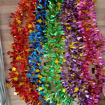 Decorative color strips hair strips wedding furnishings birthday decorations kindergartens festive Christmas parties
