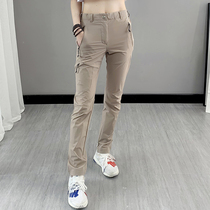 Slim slim quick-drying pants women's four-sided bullet summer light breathable quick-drying pants outdoor sports hiking pants