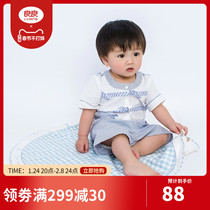 Liangliang baby ramie mat round mattress mat summer newborn baby crib mat children climbing mat