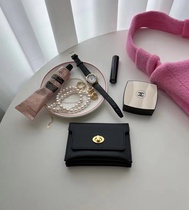 Han Gen Dear m new cow leather pure color retro minimalist card bag Mini little money bag containing the same paragraph