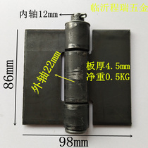 4 Inch Thickened Welding Iron Hinge Heavy Type Car Hinge Carriage Hinged Iron Door Hinge Volume Large Concession
