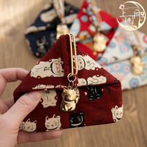 Patchwork Single Special Suction Iron Pendant Gold Pendant Chai Dog Trick Cat Triangle Zero Wallet Lock Buckle Keybag