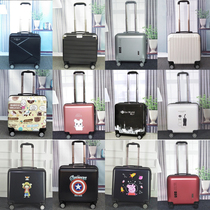 18 inch boarding box 20 inch square rod box male and female student suitcase Cute cartoon childrens suitcase