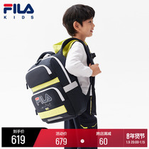 FILA KIDS Philharmonic childrens backpack 2022 spring new primary school schoolbag large capacity bag