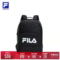 FILA ATHLETICS FILA Mens and Womens Backpack 2021 Autumn and Winter New Full Print Fashion Backpack Computer Bag