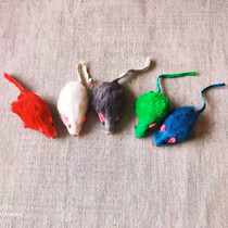 Simulation fur mouse pet cat toys improve cat flexibility and exercise vitality to increase playful interest