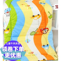 Customized cotton infant garden mattress childrens urine pad cotton mattress cotton mattress baby cartoon pad spring and summer