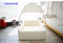 International direct delivery Korean baby cotton bed bed game bar with toy hanger cat