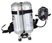 RHZKF6 8 30-2 positive pressure air respirator double bottle 6 8L air respirator Factory Direct