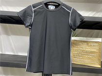 Ladies summer breathable thin round neck small size running tight quick dry fitness black sports short sleeve T-shirt 4516