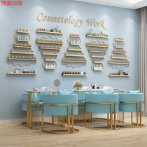 Products nail salon display rack display cabinet display rack cosmetics rack cabinet display Beauty Salon small shelf