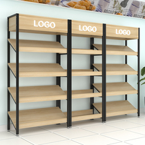 Boutique shelves Exhibition sample display rack Display cabinet combination Supermarket multi-functional island shelf Cosmetics cabinet