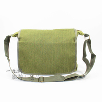 Customized military bag green military satchel retro Lei Feng bag nostalgic schoolbag shoulder liberation bag old-fashioned shoulder bag Red Guards