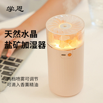 Salt Mine Humidifiers Small Mini Usb Portable Aroma Lavender On-board Desktop Home Mute Air Spray Night Light