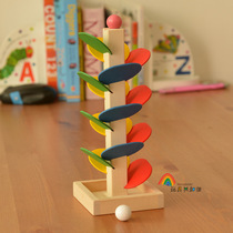Childrens gift puzzle outlet exercise baby eyes flexibility multi-layer petal slide track ball ball