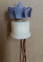 Micro wind turbine with shell DIY LED generator Small science and education experiment demonstration generator model