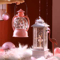 Childrens Birthday Christmas Gifts Music Box Ballet Music Box Snow Crystal Ball Spinning Princess Heals Girl