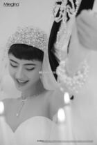 Bridal headdress bridal headdress Korean headdress Korean jewelry