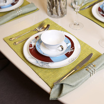 European American model room Western tableware set dining table decoration furnishings home soft Knight Western tableware